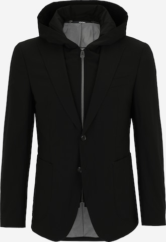 JOOP!Slim Fit Sako 'Huntsville' - crna boja: prednji dio