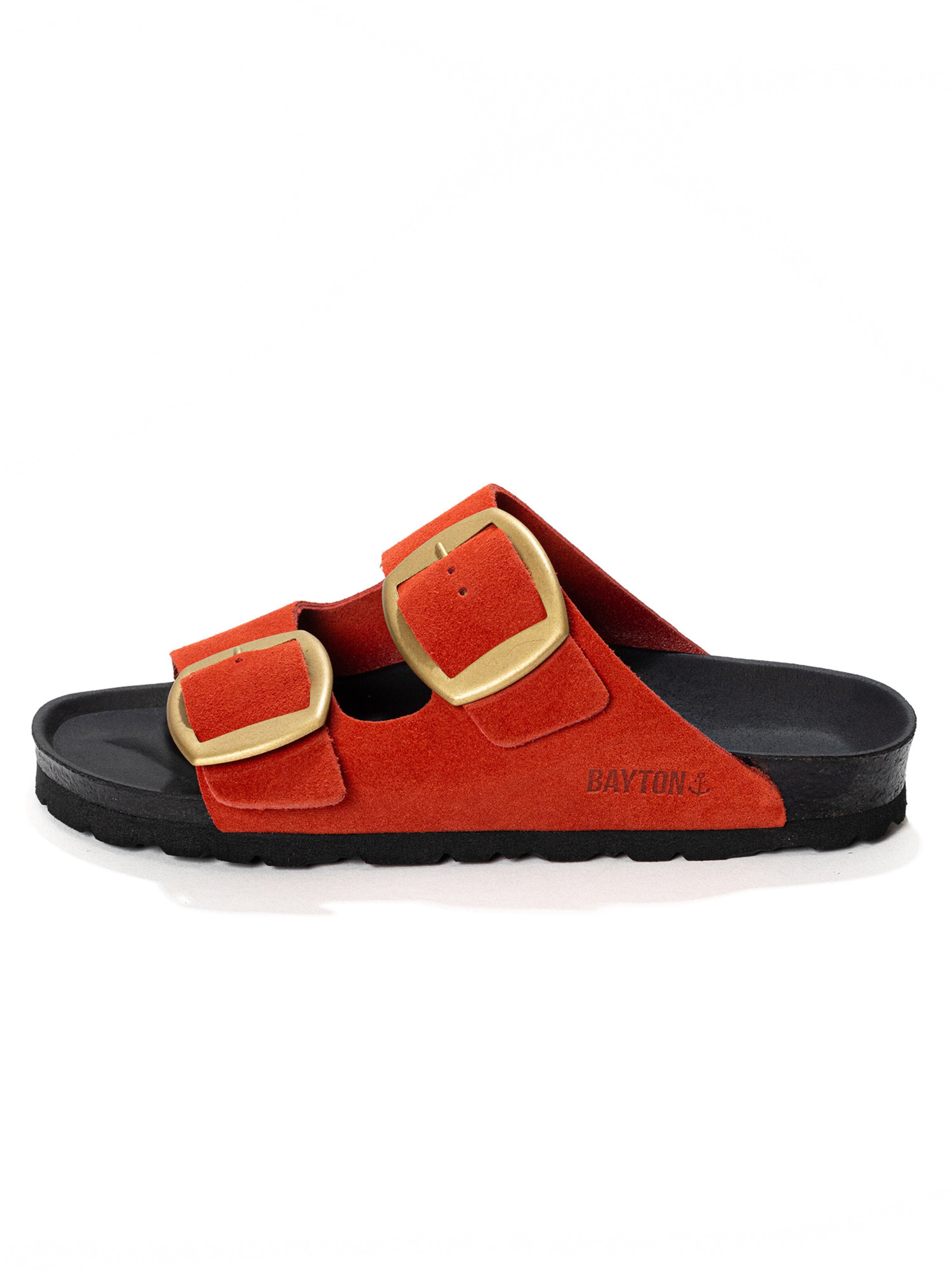 Zoccoletto 'ALICANTE' di Bayton in arancione: frontale