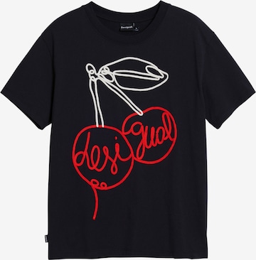 DesigualMajica 'Cherry' - crna boja: prednji dio