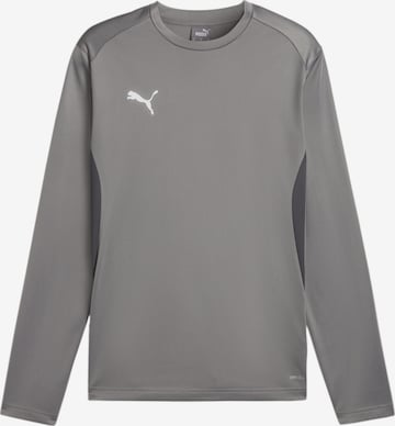 PUMA Sports sweatshirt in Grey: front