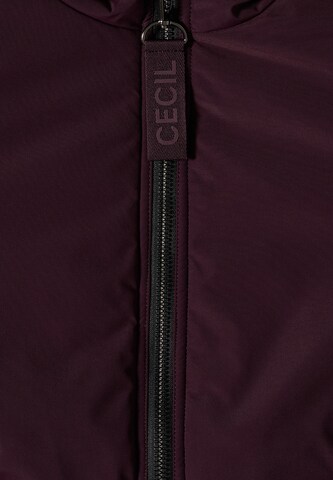 CECIL Between-Season Jacket in Purple