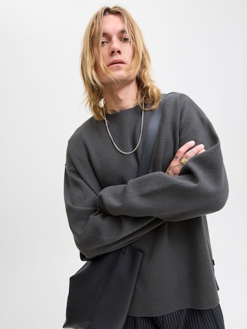 JACK & JONES Pullover '12259649'‌‌‌‌ in Grau