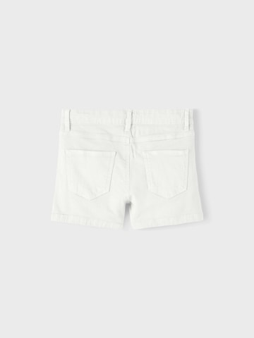 NAME IT Regular Shorts 'Rose' in Weiß