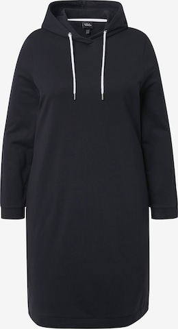 Chemise de nuit Ulla Popken en noir : devant