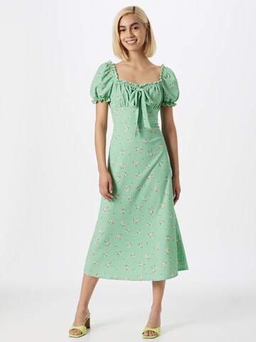 Dorothy Perkins Šaty – zelená: přední strana