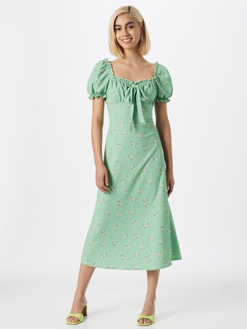 Robe Dorothy Perkins en vert : devant