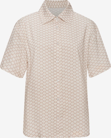 LASCANA - Camiseta para dormir en beige: frente