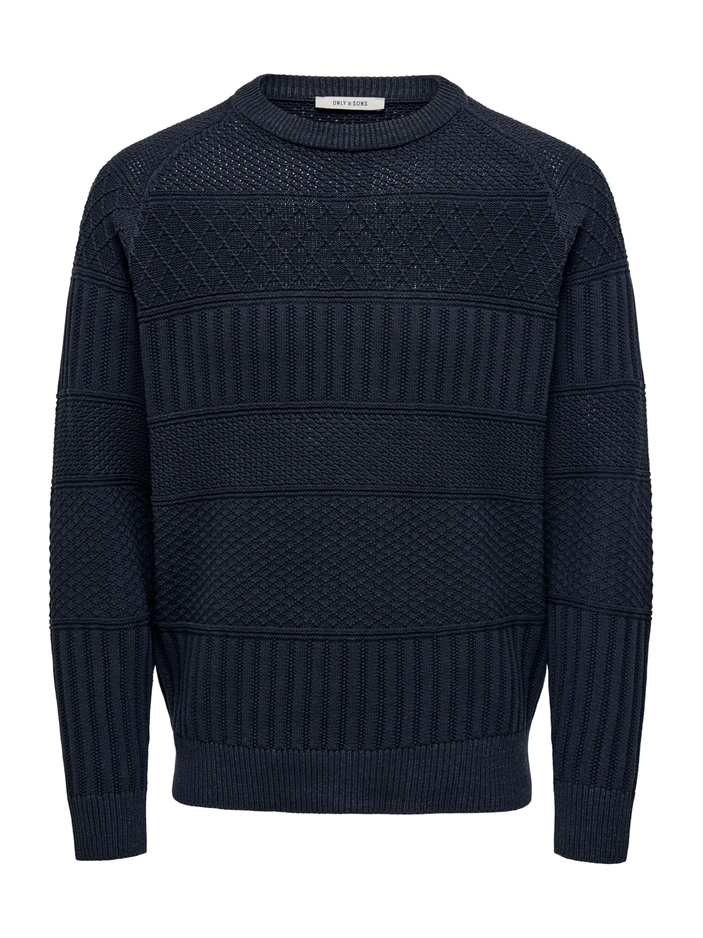 Pullover 'ONSALKAN' di Only & Sons in blu: frontale