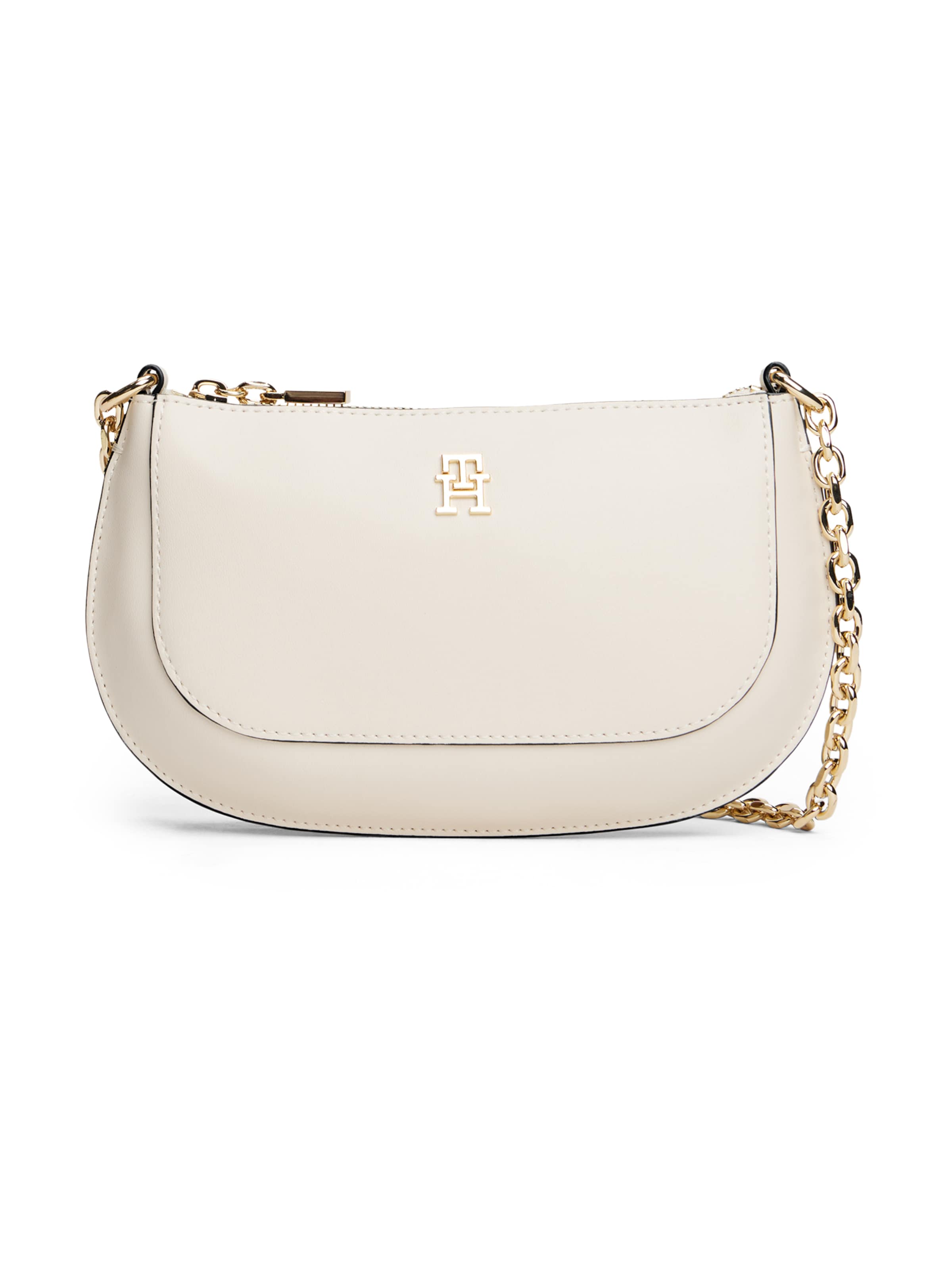 TOMMY HILFIGER Taška přes rameno – béžová: přední strana