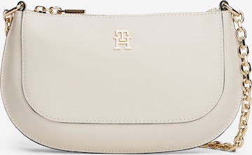 TOMMY HILFIGER Torba za čez ramo | bež barva: sprednja stran