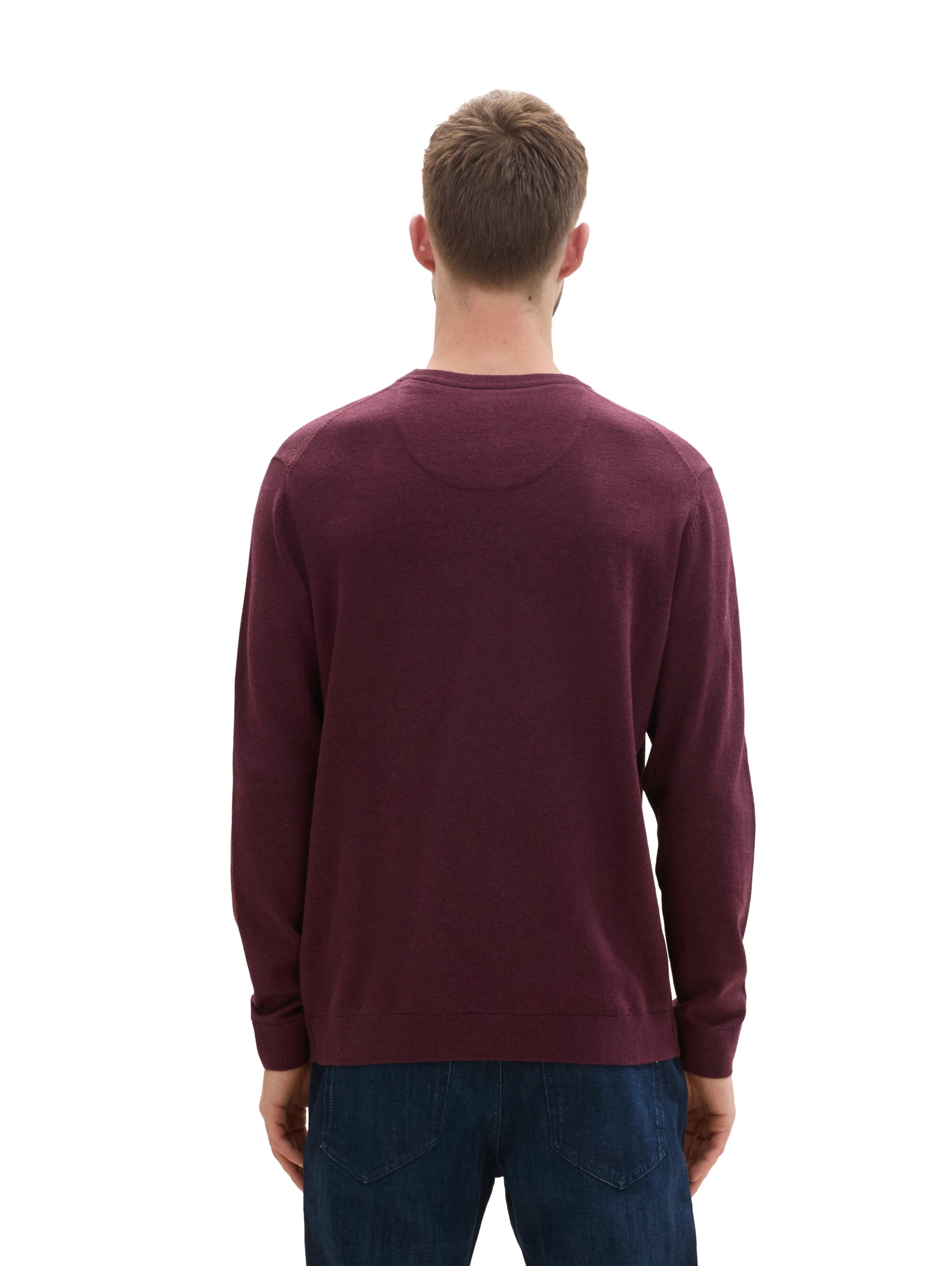 TOM TAILOR Pulover | rdeča barva