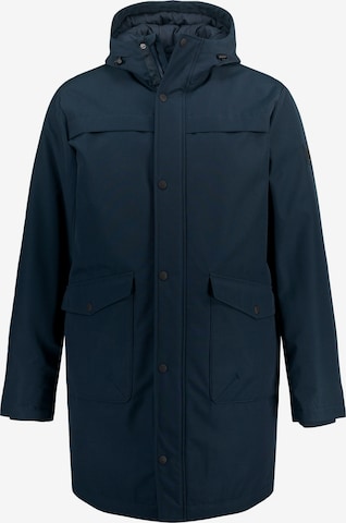 JP1880 Winterparka in Blauw: voorkant