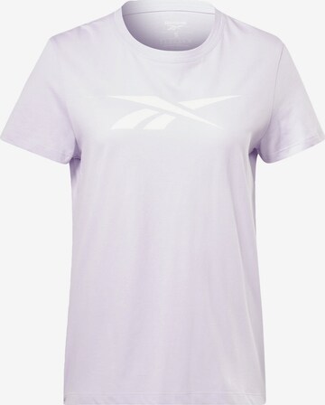 lillā Reebok Sporta krekls: no priekšpuses
