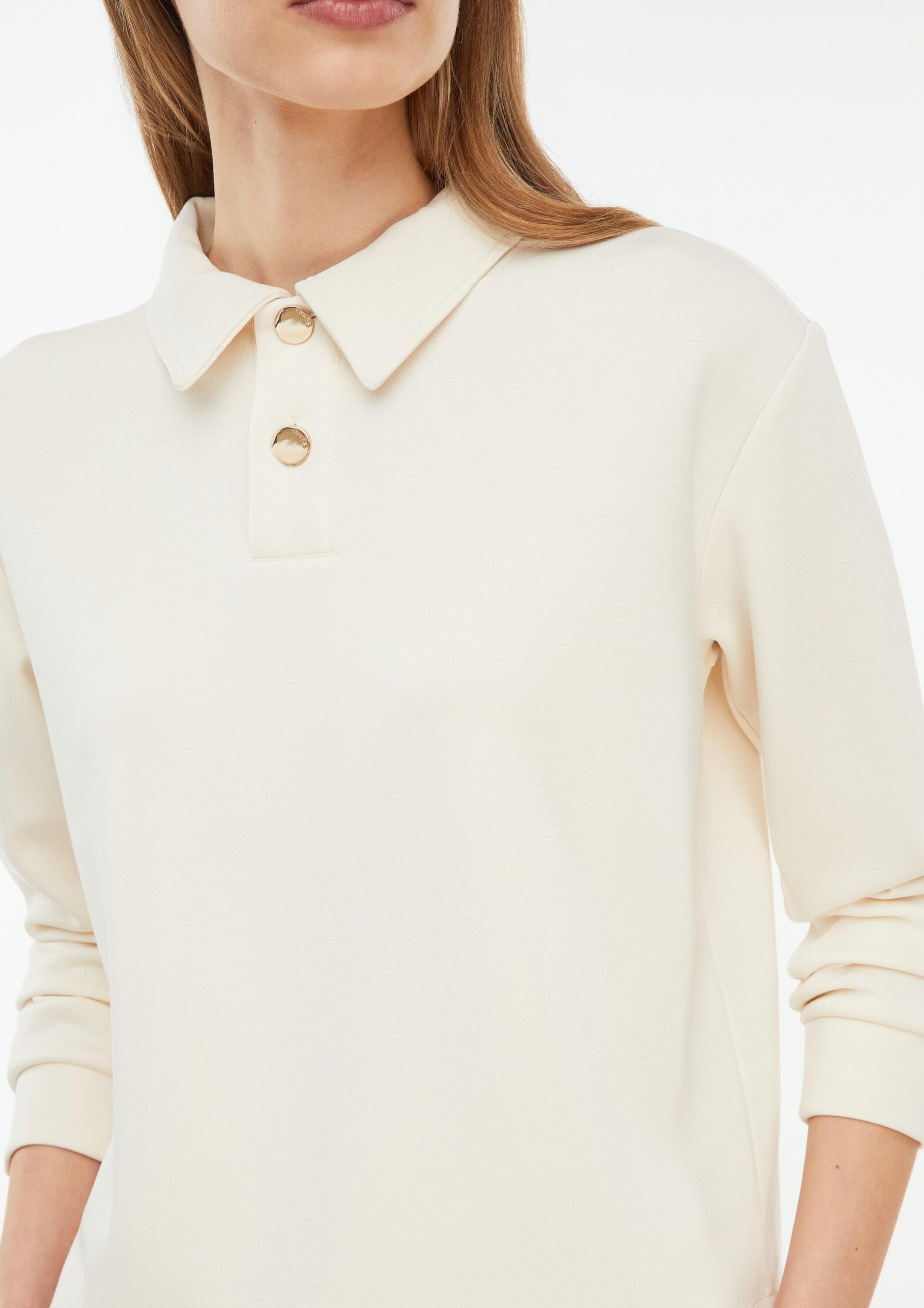 COMMA Sweatshirt in Beige