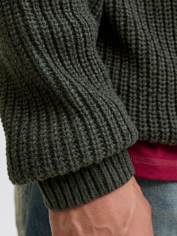 JACK & JONES Pullover 'JORBLEECKER' i grøn
