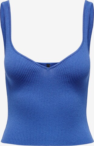 Tops en tricot 'MIRI' ONLY en bleu : devant