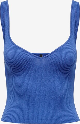 ONLY Gebreide top 'MIRI' in Blauw: voorkant