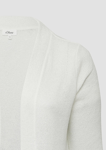 s.Oliver Gebreid vest in Beige