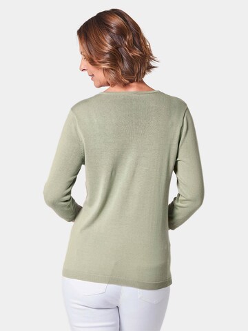 Pull-over Goldner en vert