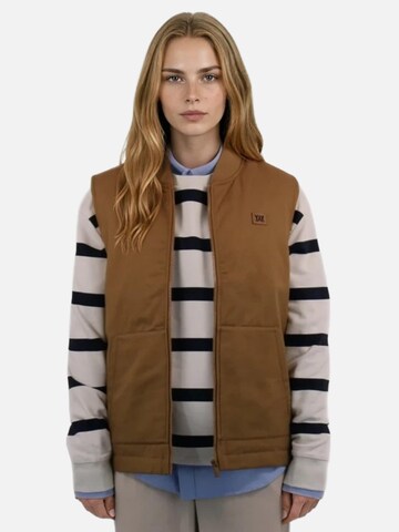 HEFTYKA Vest 'CORE VEST' in Brown