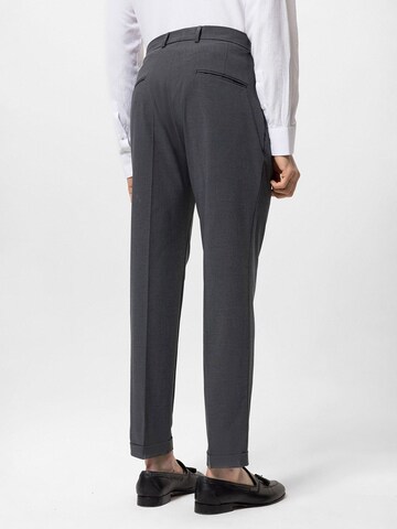 Regular Pantalon à pince Antioch en gris