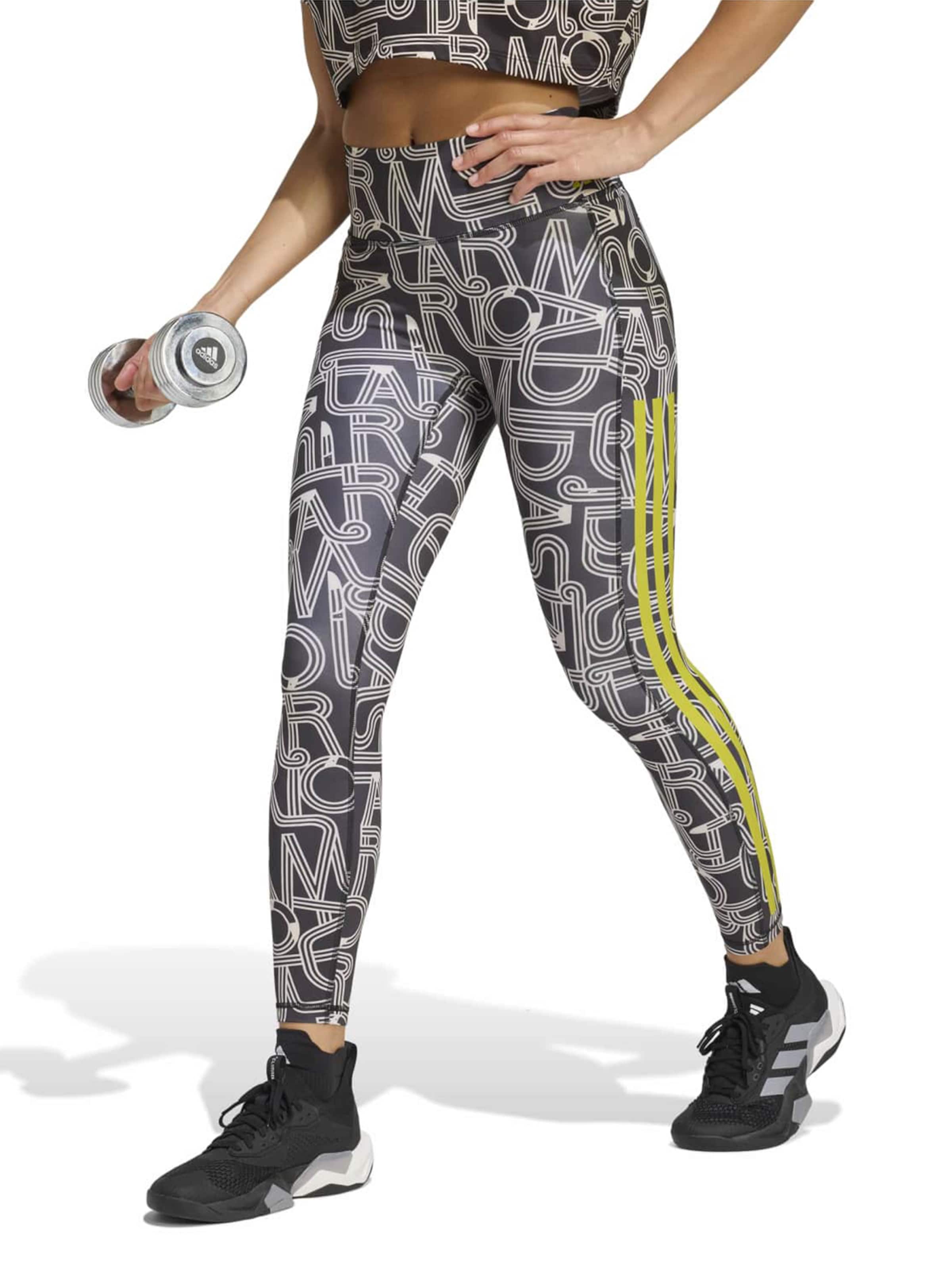 Skinny Pantaloni sportivi di ADIDAS PERFORMANCE in nero: frontale