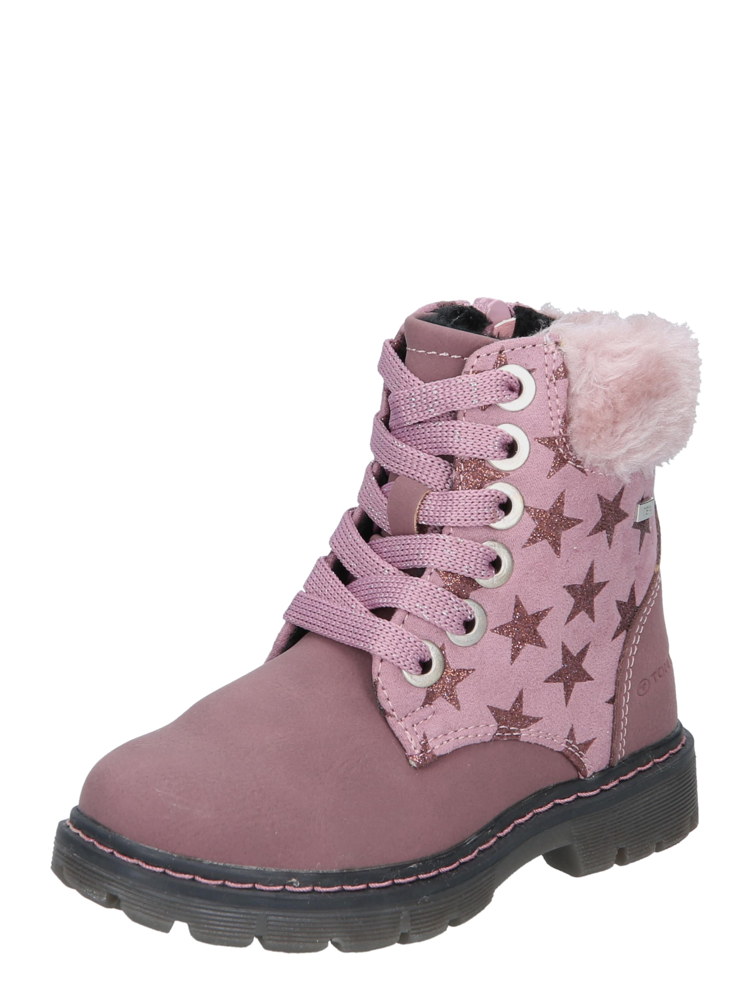 TOM TAILOR Laarzen in Rosa, Donkerroze | ABOUT YOU