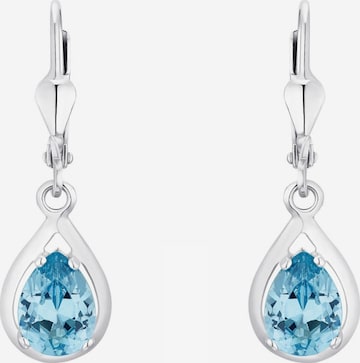 AMOR Earrings in Blue: front