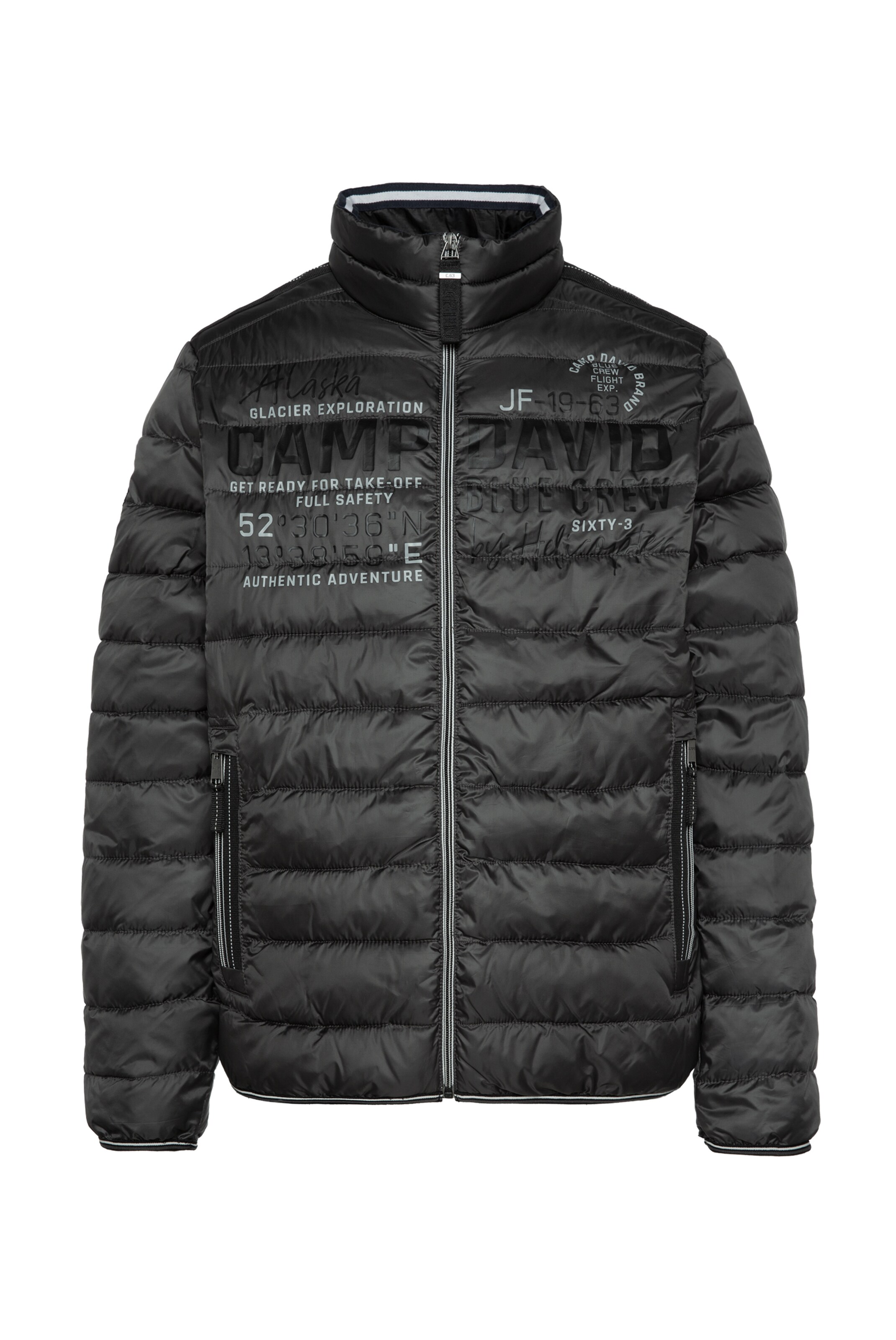 Camp david leather clearance jacket