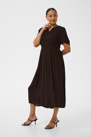 Kaffe - Vestido 'Valery ' em castanho: frente