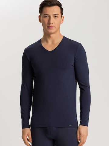 T-Shirt ' Natural Function ' Hanro en bleu
