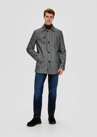 s.Oliver Between-Seasons Coat in Grey