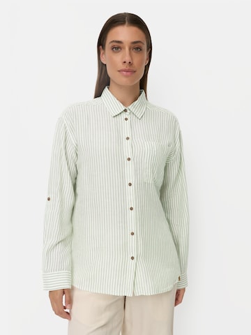 CAMEL ACTIVE Blouse in Green: front