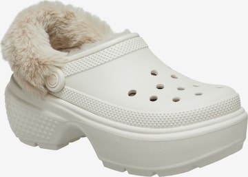 Clogs di Crocs in beige: frontale