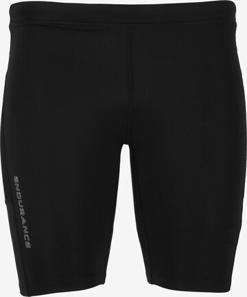 ENDURANCE Regular Workout Pants 'Kerir' in Black: front