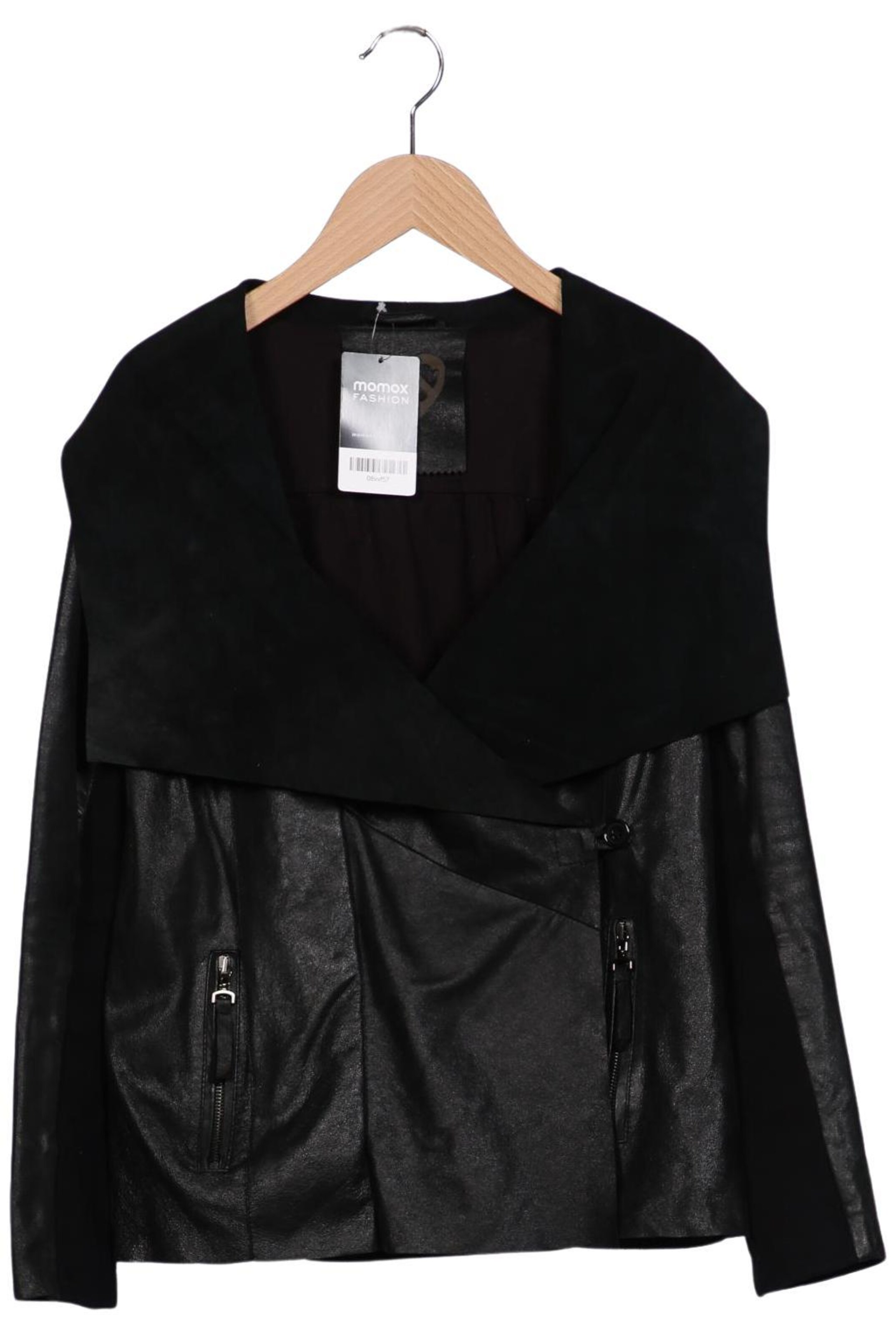 Twin Set Jacket & Coat in M in Black: front