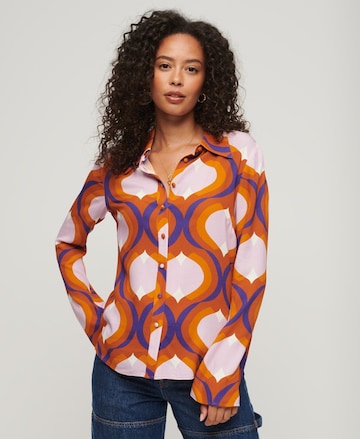 Superdry Blouse in Gemengde kleuren: voorkant