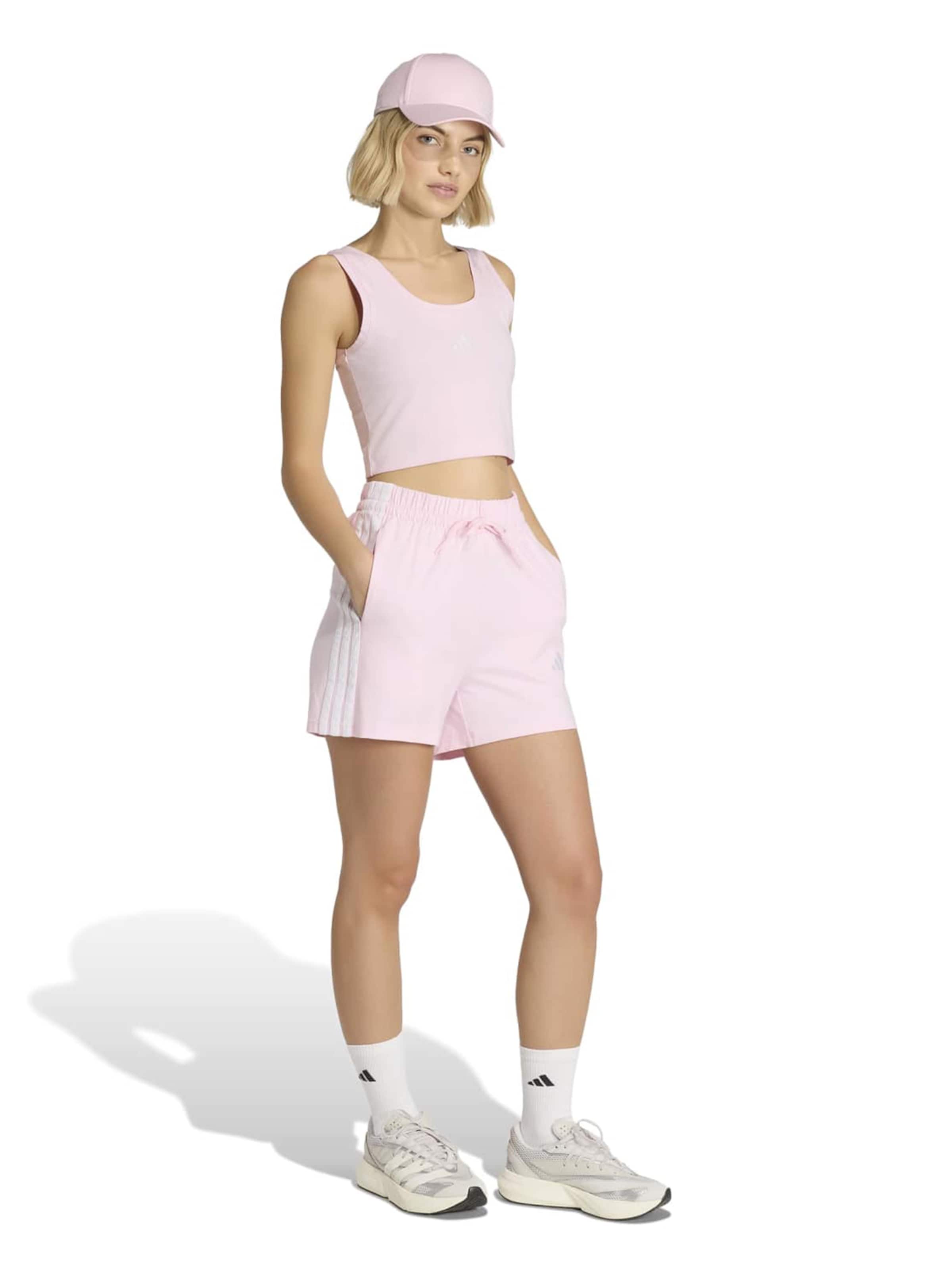 ADIDAS SPORTSWEAR Sports top 'Essentials' in Pink: front