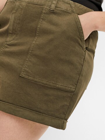 Vero Moda Curve Normální Kalhoty – zelená