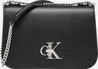 Calvin Klein Jeans Axelremsväska i svart / silver, Produktvy