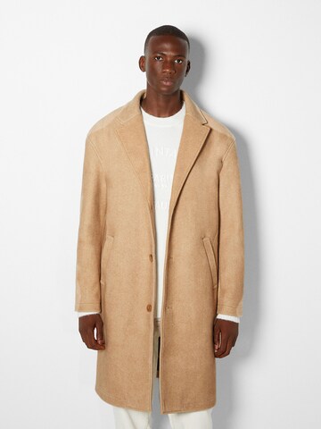 Bershka Tussenjas in Beige: voorkant