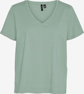 VERO MODA Shirt 'PANNA GLENN' in Green: front