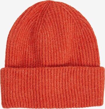 VILA Beanie 'Della' in Red: front