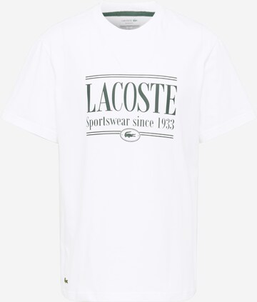 LACOSTE T-Shirt in Weiß: predná strana