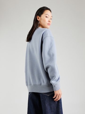 Abercrombie & Fitch Sweatshirt 'SUNDAY' in Blauw