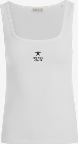 GUESS JEANS Top in Weiß: Vorderseite