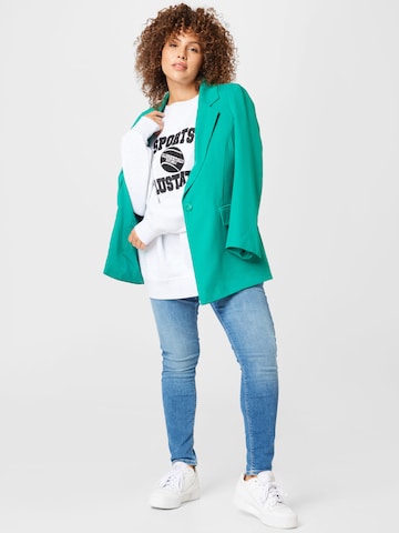 Sweat-shirt Nasty Gal en gris