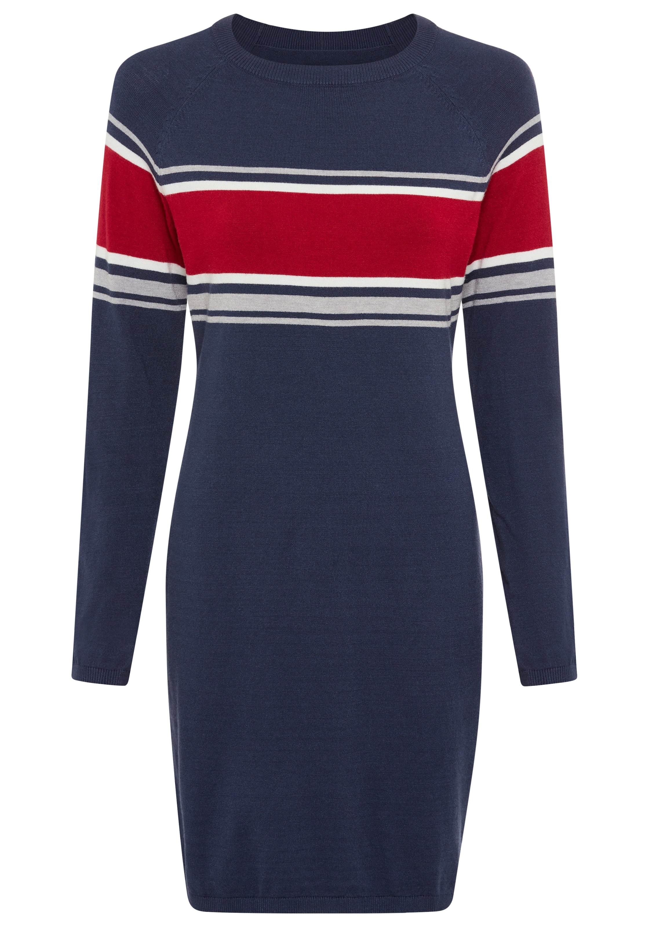 LAURA SCOTT Strickkleid in Blau: Vorderseite