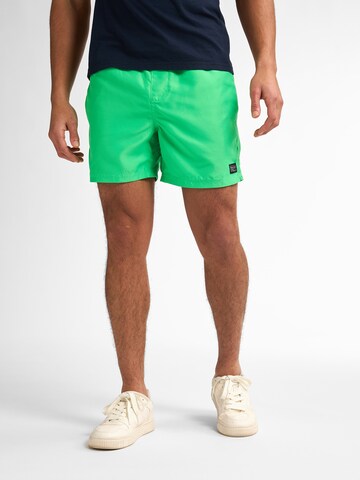 Petrol Industries Swimming shorts 'Citrusgrove' in Green: front