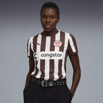 PUMA Tricot 'FC St. Pauli 25/26' in Bruin: voorkant